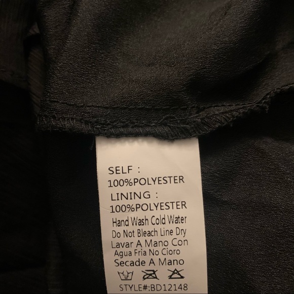 Banjul split front halter neckline dress - Picture 4 of 5